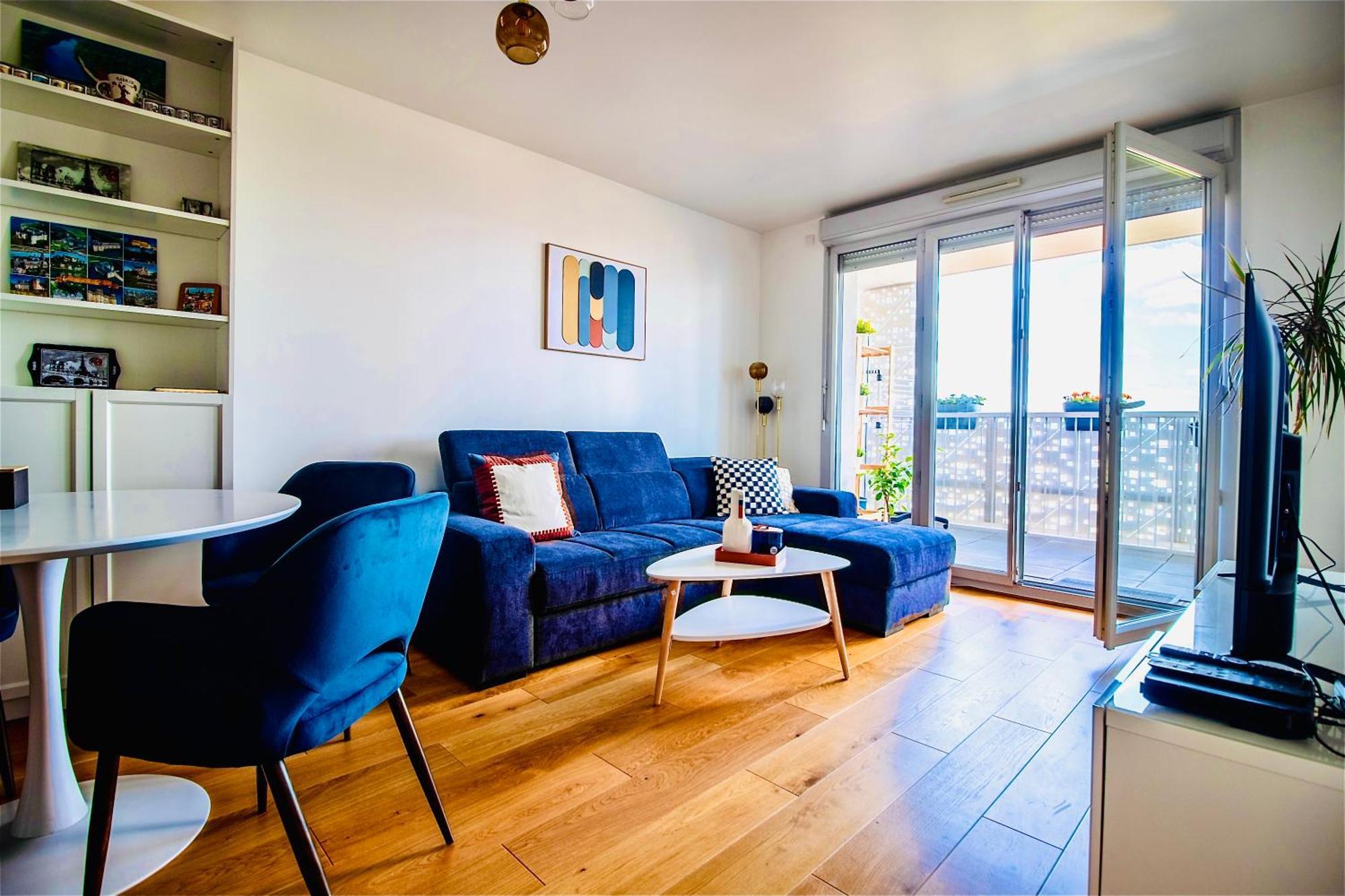 Luxury 2 Rooms Apartment With Balcony Puteaux Exteriör bild