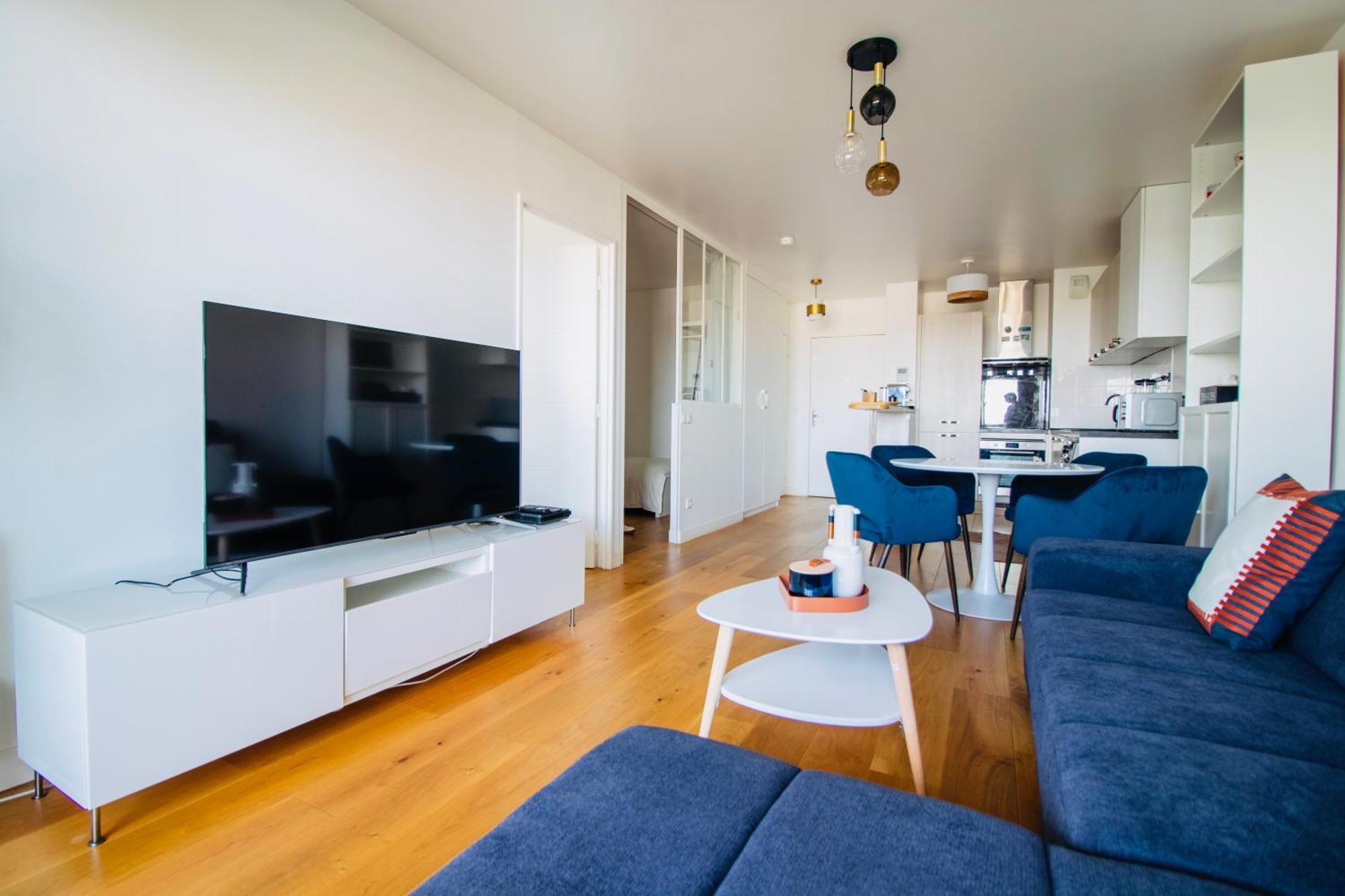Luxury 2 Rooms Apartment With Balcony Puteaux Exteriör bild