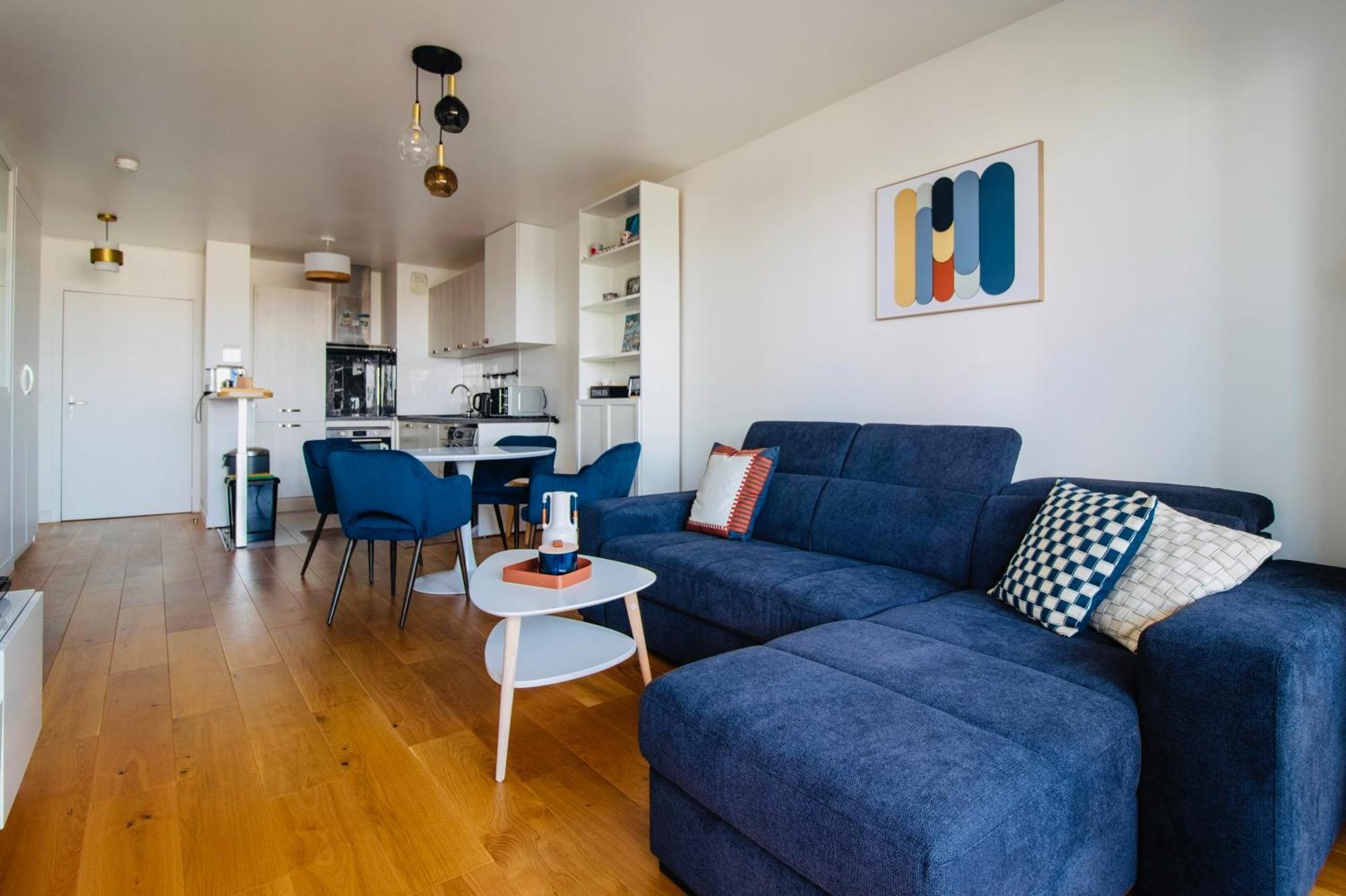 Luxury 2 Rooms Apartment With Balcony Puteaux Exteriör bild